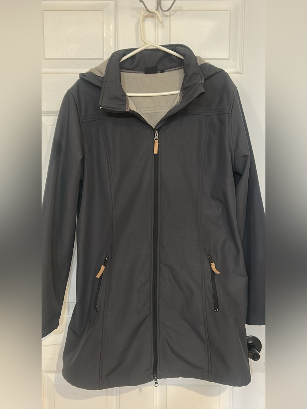 George Lightly lined hooded jacket sz XL